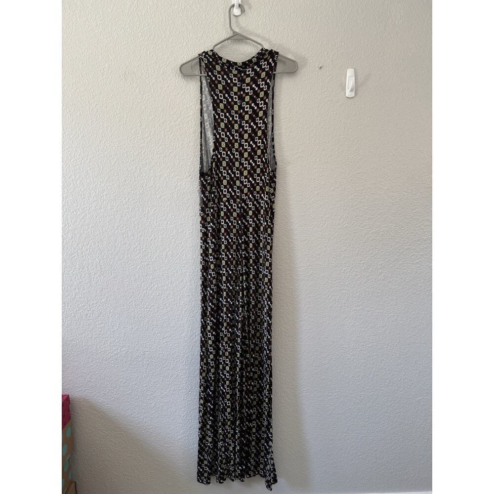 Free People Shayla Jumpsuit Size L NWOT Wide Leg Retro Sleeveless Lightweight - Picture 6 of 9